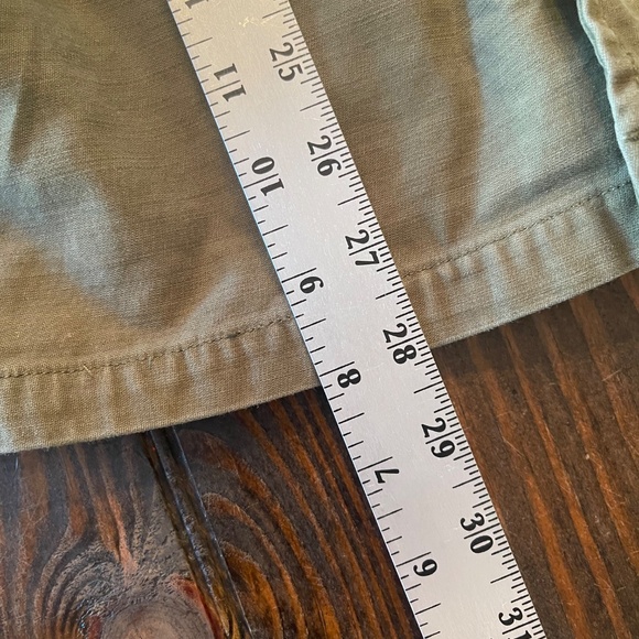 Zara Olive Green Vest Military Size S - Picture 5 of 10